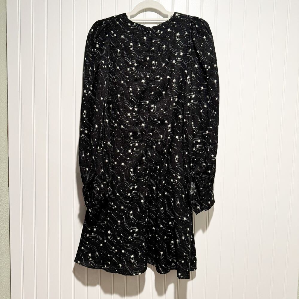 Ted Baker Gemmi Rouleau Celestial Star Print Dress Size 6 - Picture 8 of 8